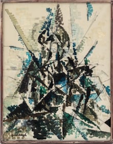 Robert Goodnough "No. 5 Abstract Figure" Oil