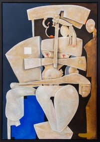 Eduardo Arranz-Bravo "Els Catalans, II" Oil, 1997