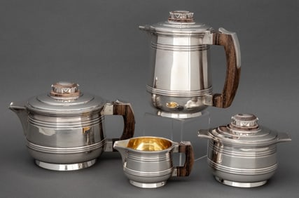 Maison Boin-Taburet Silver Tea Service, 4 Pcs.