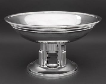 French Art Deco Sterling Silver Centerpiece