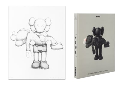Kaws "Gone" Screenprint and Monograph, 2019