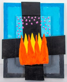 Domenick Capobianco Surrealist Wall Sculpture