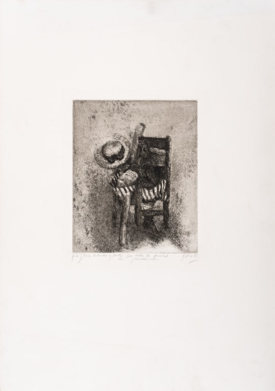 Roux "Para Orlando" Engraving, 1981 (1 of 10)