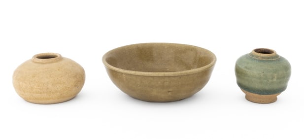 Chinese Glazed Ceramic Diminutive Articles, 3