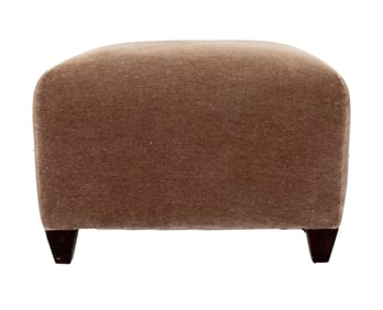 John Hutton for Donghia Ultrasuede Ottoman