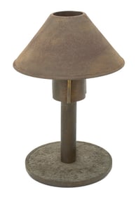 Art Deco Copper and Brass Table Lamp