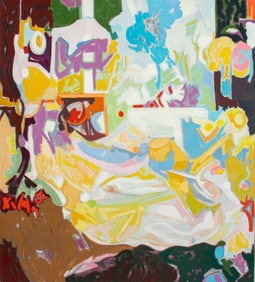 Lawrence Glickman "Reverie" Acrylic on Canvas