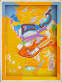 Lawrence Glickman Abstract Composition Acrylic