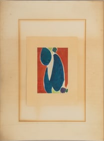 Willard MacGregor Abstract Composition Watercolor