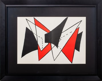Modernist Derriere Le Mirror No. 141 Lithograph