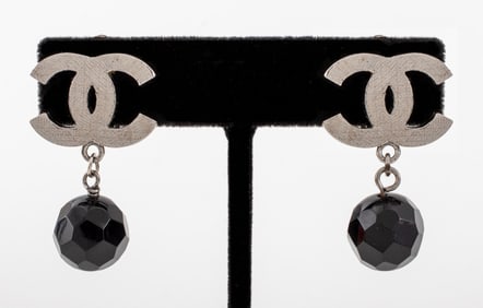 Chanel Runway Drop Clip Earrings, 2010