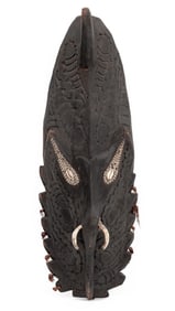 Papua New Guinea Sepik River Carved Wood Mask