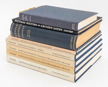 Books on Ancient Egyptian Hieroglyphs & Writing, 8