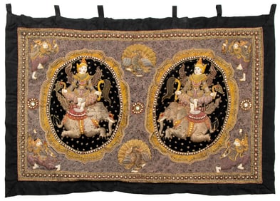 Thai Boddhisatvas on Elephants Kalaga