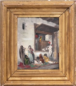 After Jean-Leon Gerome Hand-Colored Print