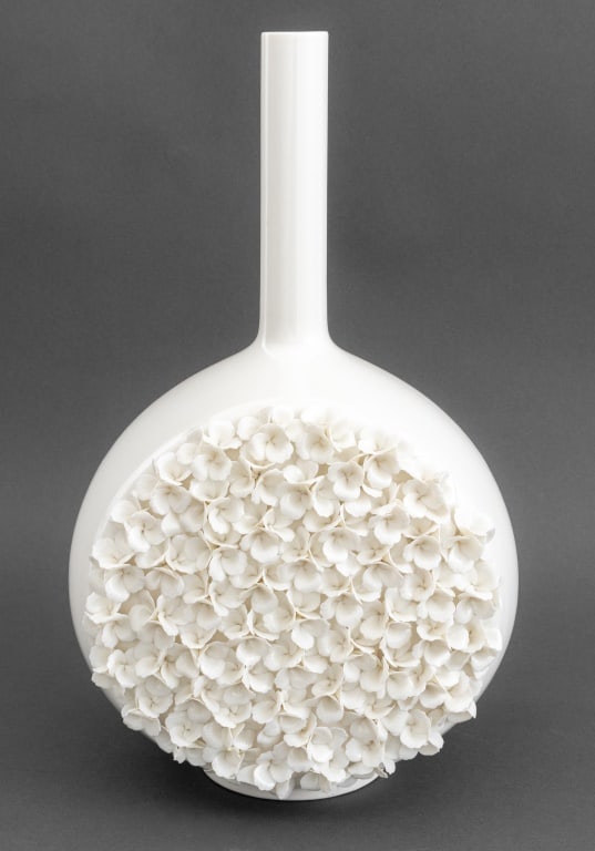 Lladro Canvas Tapestry Porcelain Vase (1 of 6)