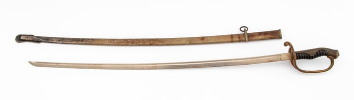 Imperial Japanese Type 19 Kyu-Gunto Sword