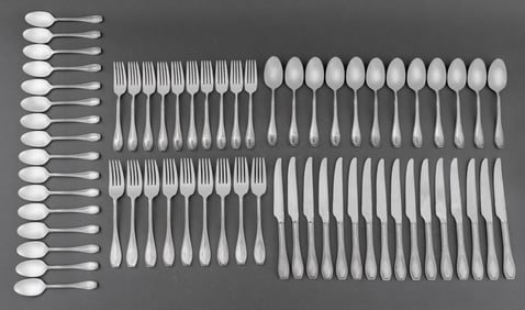 Ralph Lauren Stainless "Addison" Flatware, 63