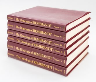 Otto Benesch "The Drawings of Rembrandt", 6 Vols.