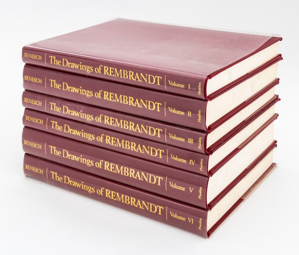 Otto Benesch "The Drawings of Rembrandt", 6 Vols. (1 of 4)