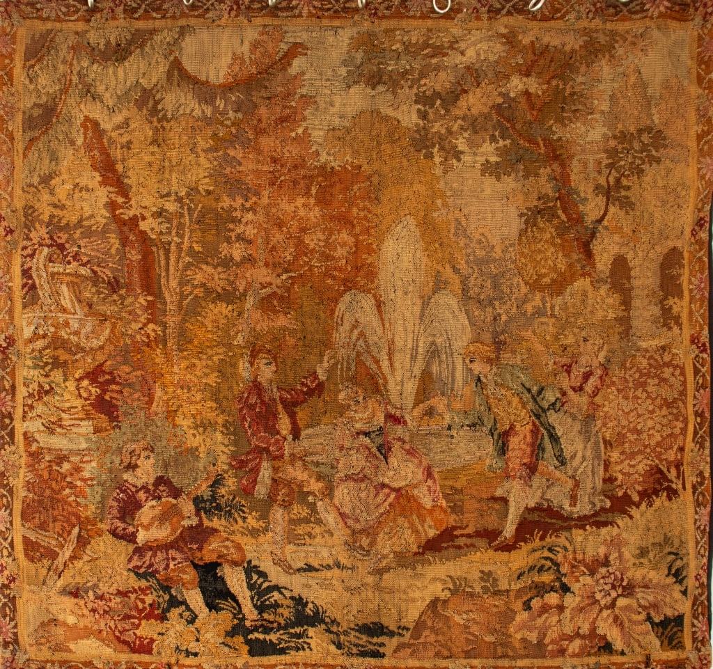 Rococo Style Wool Hanging Tapestry (1 of 6)