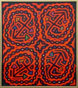 Panamanian Kuna Mola Textile