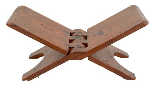 Islamic Carved Hardwood Folding Quran Book Stand