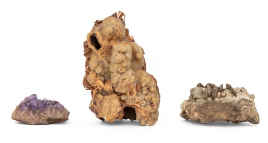 Collection of Mineral Specimen Clusters, 3