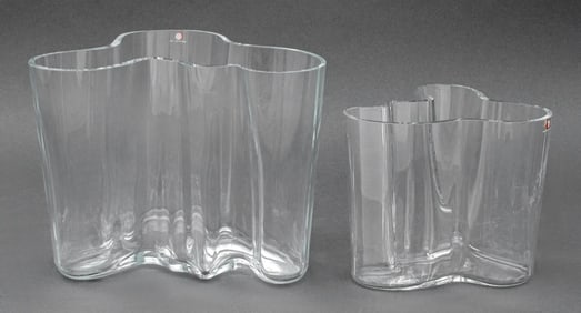 Alvar Aalto "Savoy" Glass Vases, 2