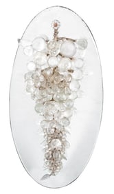 Italian Glass Grape Bunch Centerpiece