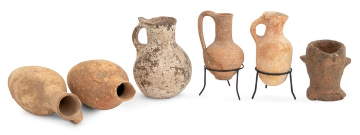 Ancient Roman Terracotta Jugs, 6