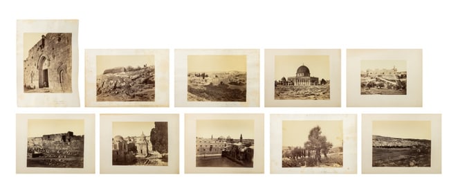 Grand Tour Jerusalem Photographs, 10