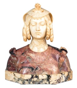 A. Petrilli "Violante Beatrice of Bavaria" Bust