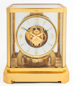 Jaeger-LeCoultre Brass "Atmos" Mantel Clock