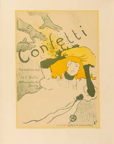 Henri de Toulouse-Lautrec "Confetti", 1894 (1 of 8)