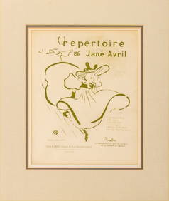 Henri de Toulouse-Lautrec "Repertoire de Jane..." (1 of 7)
