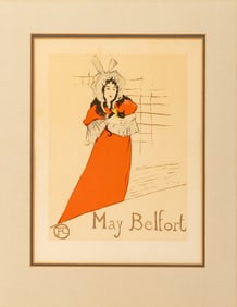Henri de Toulouse-Lautrec "May Belfort", 1895