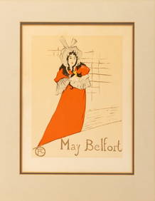 Henri de Toulouse-Lautrec "May Belfort", 1895 (1 of 7)
