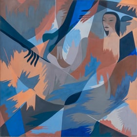 Laura Berger "Inside Life III" Oil on Canvas, 2021