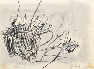 Emilio Scanavino "Senza Titolo" Mixed Media, 1952