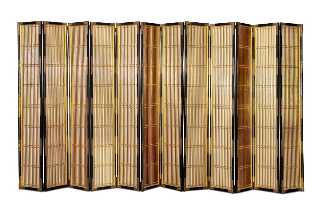 Japanese Ebonized Wood Shoji Screen (1 of 6)