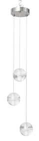 Omer Arbel for Bocci 14 Series 3-Globe Chandelier