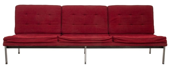 Florence Knoll "Parallel Bar" Model 53 3-Seat Sofa