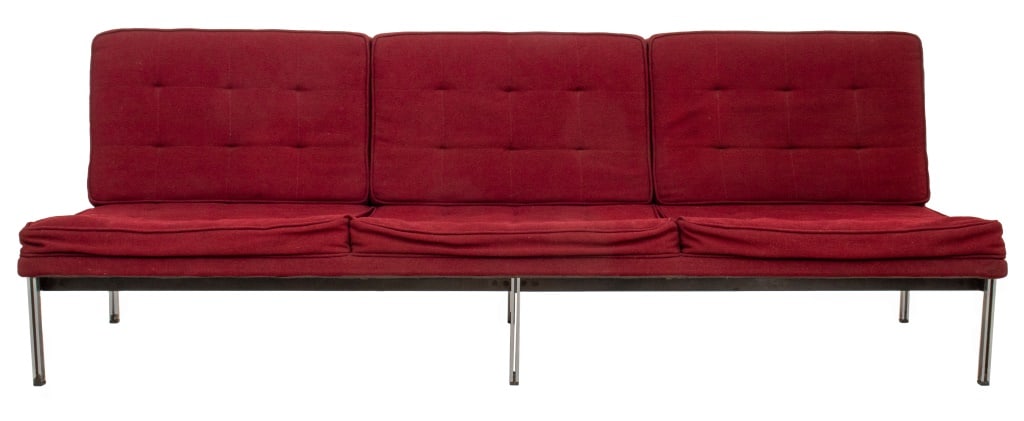 Florence Knoll "Parallel Bar" Model 53 3-Seat Sofa (1 of 8)