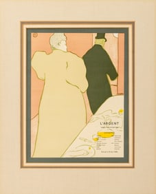 Henri de Toulouse-Lautrec "Programme L'Argent"