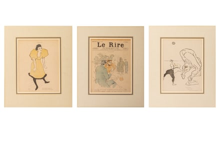 Henri de Toulouse-Lautrec "Le Rire" Covers, 3