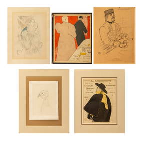 Henri de Toulouse-Lautrec Lithographs & Book, 5 (1 of 20)