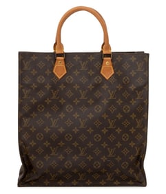 Louis Vuitton Monogrammed Leather Tote Bag