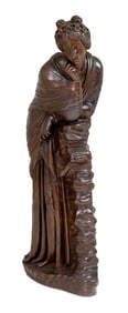 Edouard Delesalle "Sapphos" Patinated Bronze