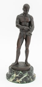 Rudolf Kaesbach "Der Faustkampfer" Bronze